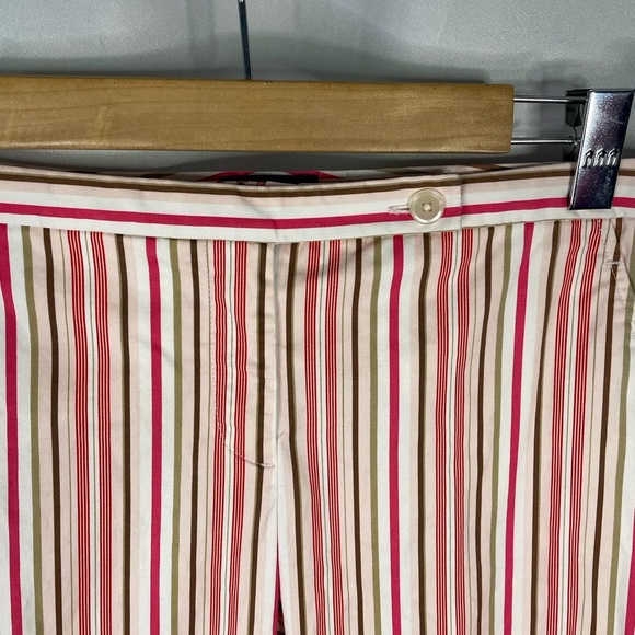 The Limited Drew Fit Pink and White Striped Pants - Picture 2 of 5